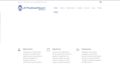 Desktop Screenshot of jcpharma.com.br